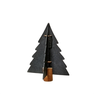 Juletræ på træfod sort 20 cm fra Lübec Living OOhh - Tinashjem 